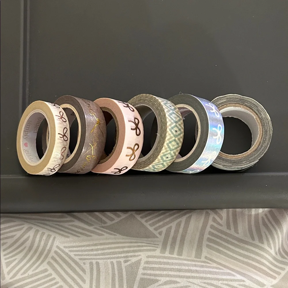 Set of Decorative Washi Tapes